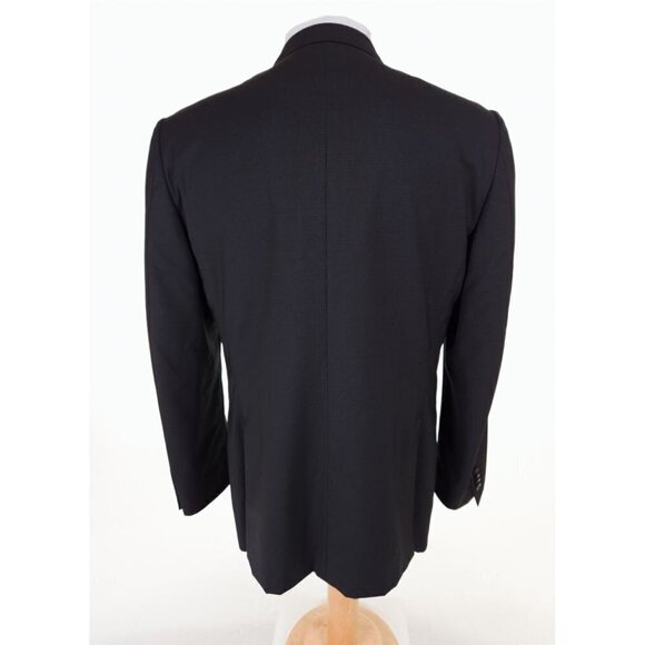 Z ZEGNA 52L 42 Long City Blazer in Black Check - Picture 6 of 12